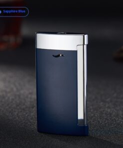 Blue Flame Direct Punching Windproof Lighter Metal Gas Lighters