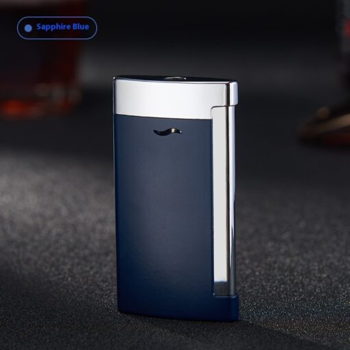 Blue Flame Direct Punching Windproof Lighter Metal Gas Lighters TurboTech Co 6