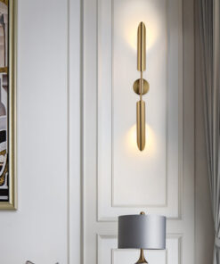 Alternative view of Wall Sconces 2-Lights Linear Long Wall Light Sword Wall Lamp for Living Room, Bedroom, Dining Area, Restaurants, Lobby & Office