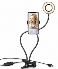 LED Selfie Ring Light with Adjustable Stand (8cm)