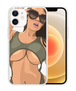 Stylish Beauty Print Phone Case – Trendy Protective Cover for iPhone and Android