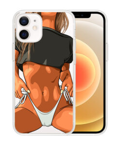 Stylish Beauty Print Phone Case – Trendy Protective Cover for iPhone and Android