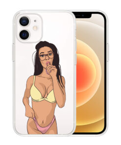 Stylish Beauty Print Phone Case – Trendy Protective Cover for iPhone and Android