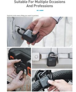 Smart Lock L3 Fingerprint Padlock – Waterproof. Secure. Keyless.