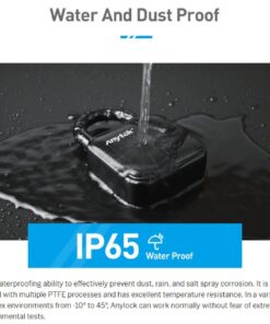 Alternative view of Smart Lock L3 Fingerprint Padlock – Waterproof. Secure. Keyless.