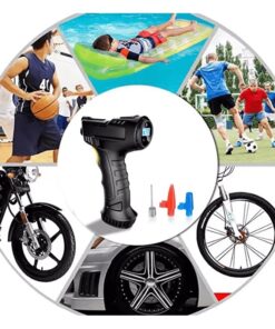 Blue denim jacket with distressed details and button closure