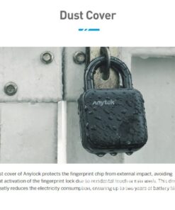 Smart Lock L3 Fingerprint Padlock – Waterproof. Secure. Keyless.