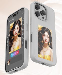 iPhone Case NFC E-ink Smart Ink Screen Display (15/16 Pro/Max ) Digital DIY Custom Picture Phone Case
