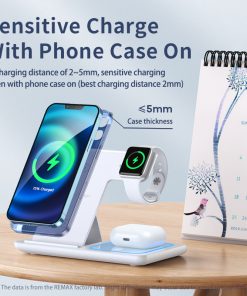 3 in 1 Wireless Fast Charger Folding Charging Station