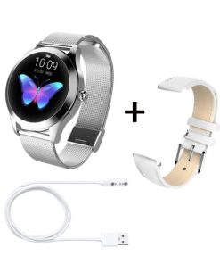 Smart Watch Waterproof Sports Watch Fitness Tracker with Heart Rate & Sleep Pedometer Women's Period Bracelet Smartwatch