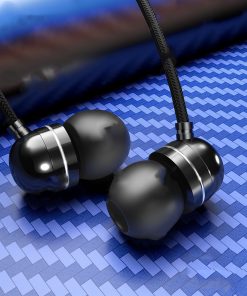 Alternative view of Noise-Cancelling Wired Headphones with Mic | High-Fidelity Sport Earphones