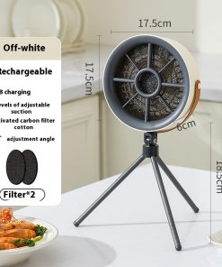 Portable Desktop Range Hood – High-Power Mini Air Cleaner