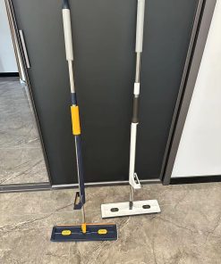 Large 360° Rotating Flat Mop – Self-Dehydrating Built-In Scraper Fast Drying, Strong Absorption, Multi-Use Home Cleaning Large 360° Rotating Flat Mop – Self-Dehydrating Built-In Scraper Fast Drying, Strong Absorption, Multi-Use Home Cleaning
