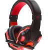 Luminous Gaming Headset with Rotatable Omnidirectional Mic & 3D Surround Sound Luminous Gaming Headset with Rotatable Omnidirectional Mic & 3D Surround Sound