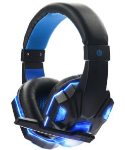 Luminous Gaming Headset with Rotatable Omnidirectional Mic & 3D Surround Sound