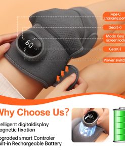 Alternative view of Portable Knee Pain Relief Pad Massaging Tool– Smart & Rechargeable