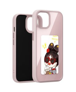 iPhone Case NFC E-ink Screen Display (15/16 Pro/Max ) Digital DIY Custom Smart Ink Picture Phone Case
