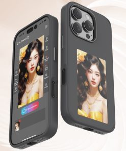 iPhone Case NFC E-ink Smart Ink Screen Display (15/16 Pro/Max ) Digital DIY Custom Picture Phone Case