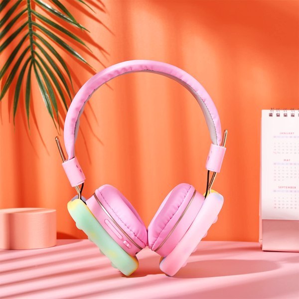 Bluetooth Sensory Headphones for Kids Bubble Stress-Relief Design with Bluetooth & Microphone Bluetooth Sensory Headphones for Kids Bubble Stress-Relief Design with Bluetooth & Microphone