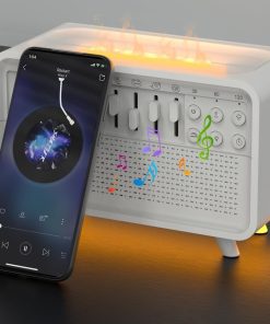 3-in-1 Bluetooth Speaker & White Noise Sleep Humidifier Night Light