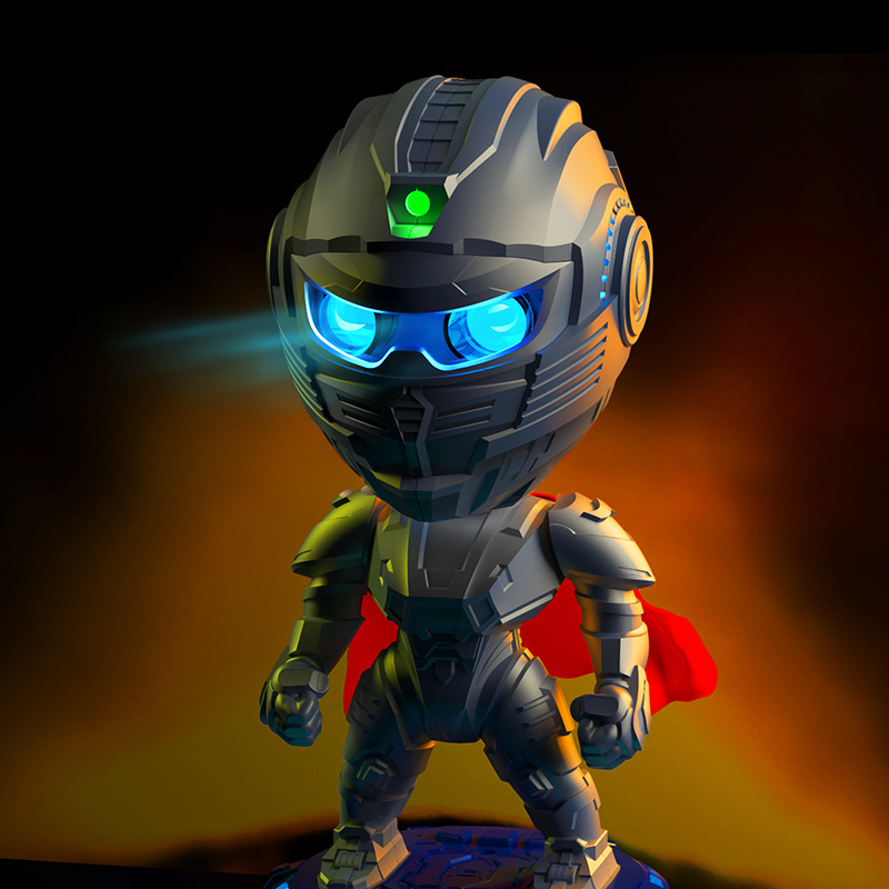 Kids Starry Sky Projector Galaxy Night Light – Custom Mecha Samurai Design Kids Starry Sky Projector Galaxy Night Light – Custom Mecha Samurai Design - Image 8