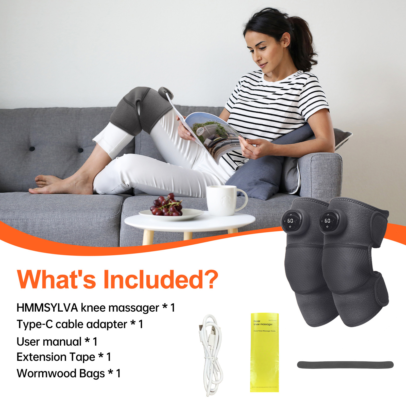 Portable Knee Pain Relief Pad Massaging Tool– Smart & Rechargeable Portable Knee Pain Relief Pad Massaging Tool– Smart & Rechargeable - Image 7