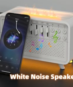 3-in-1 Bluetooth Speaker & White Noise Sleep Humidifier Night Light