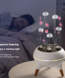 Smart Ultrasonic Humidifier with Jellyfish Design & Aroma Diffuser Aromatherapy