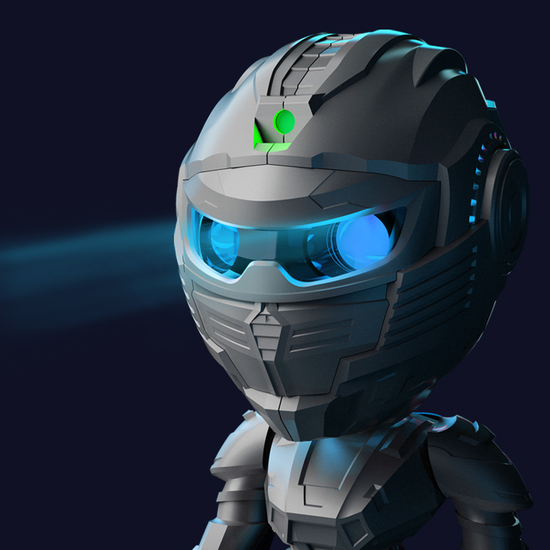 Kids Starry Sky Projector Galaxy Night Light – Custom Mecha Samurai Design Kids Starry Sky Projector Galaxy Night Light – Custom Mecha Samurai Design - Image 9