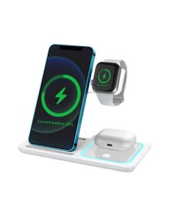 3 in 1 Wireless Fast Charger Folding Charging Station