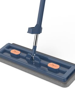 Large 360° Rotating Flat Mop – Self-Dehydrating Built-In Scraper Fast Drying, Strong Absorption, Multi-Use Home Cleaning Large 360° Rotating Flat Mop – Self-Dehydrating Built-In Scraper Fast Drying, Strong Absorption, Multi-Use Home Cleaning