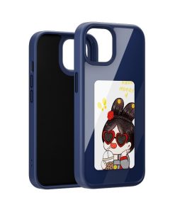 iPhone Case NFC E-ink Screen Display (15/16 Pro/Max ) Digital DIY Custom Smart Ink Picture Phone Case