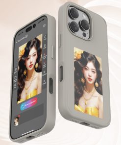 iPhone Case NFC E-ink Smart Ink Screen Display (15/16 Pro/Max ) Digital DIY Custom Picture Phone Case