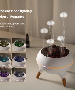 Smart Ultrasonic Humidifier with Jellyfish Design & Aroma Diffuser Aromatherapy