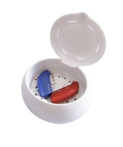 Alternative view of Electric USB UV Drying Box Headphone Dehumidifier Moisture Proof Hearing Aid UV Dryer Case