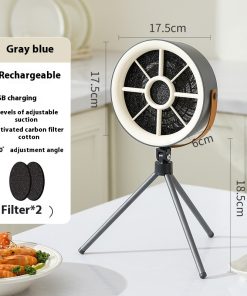 Portable Desktop Range Hood – High-Power Mini Air Cleaner