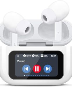 Wireless Earbuds Noise Canceling Bluetooth Earphones With Mic & Touch Controls, ANC/ENC