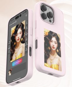iPhone Case NFC E-ink Smart Ink Screen Display (15/16 Pro/Max ) Digital DIY Custom Picture Phone Case