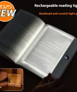 LED Tablet Reading Light Rechargeable – Adjustable, Eye-Friendly