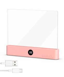 LED Tablet Reading Light Rechargeable – Adjustable, Eye-Friendly