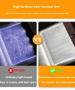 LED Tablet Reading Light Rechargeable – Adjustable, Eye-Friendly